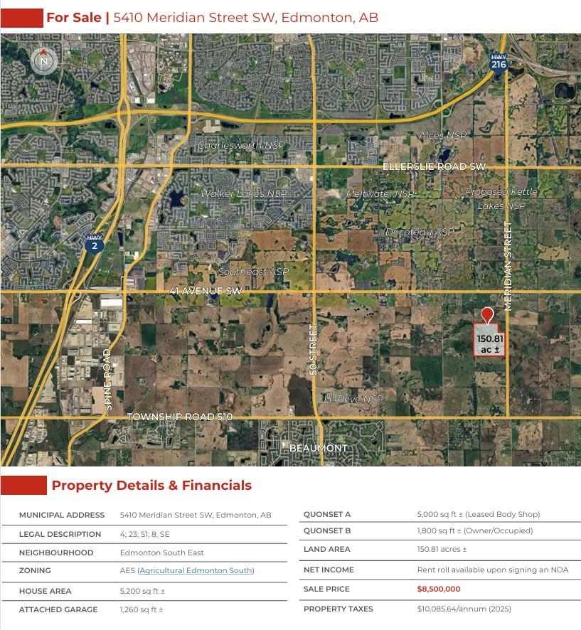5410 Meridian St SW Edmonton AB