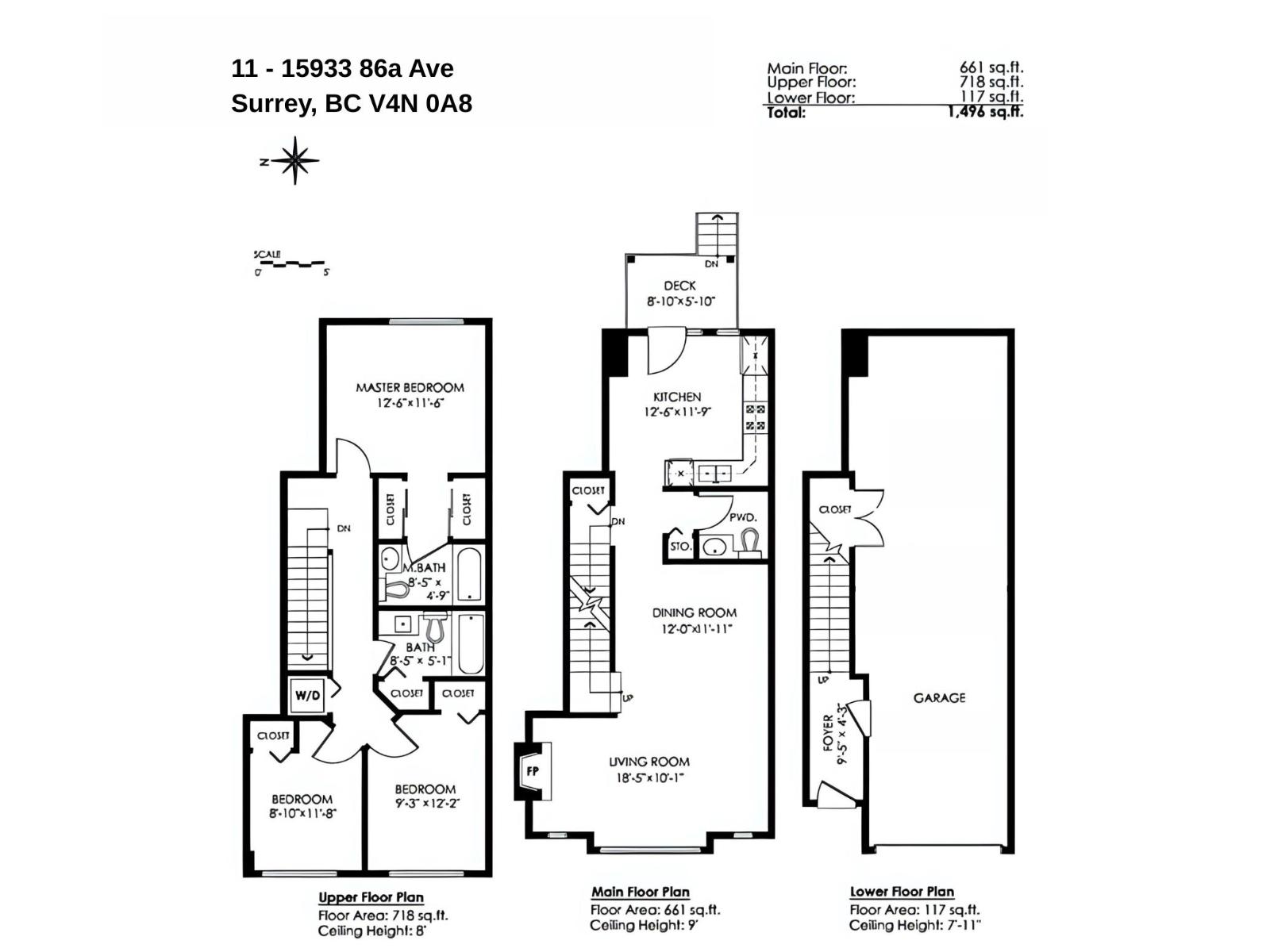 3 Bed, 3 Bath House for Sale in Surrey – 11 15933 86A AVENUE, Surrey – MLS# R3147981 - Image 37