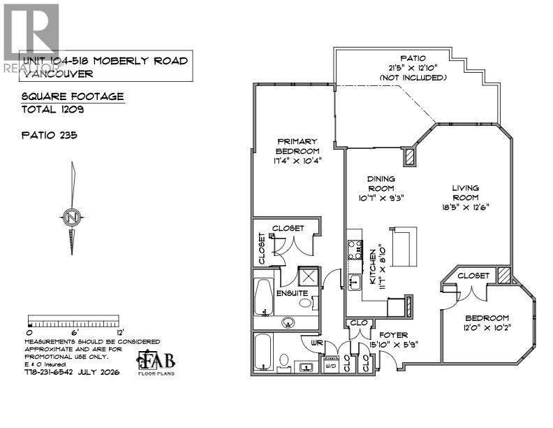 #104-518 MOBERLY Road, Vancouver