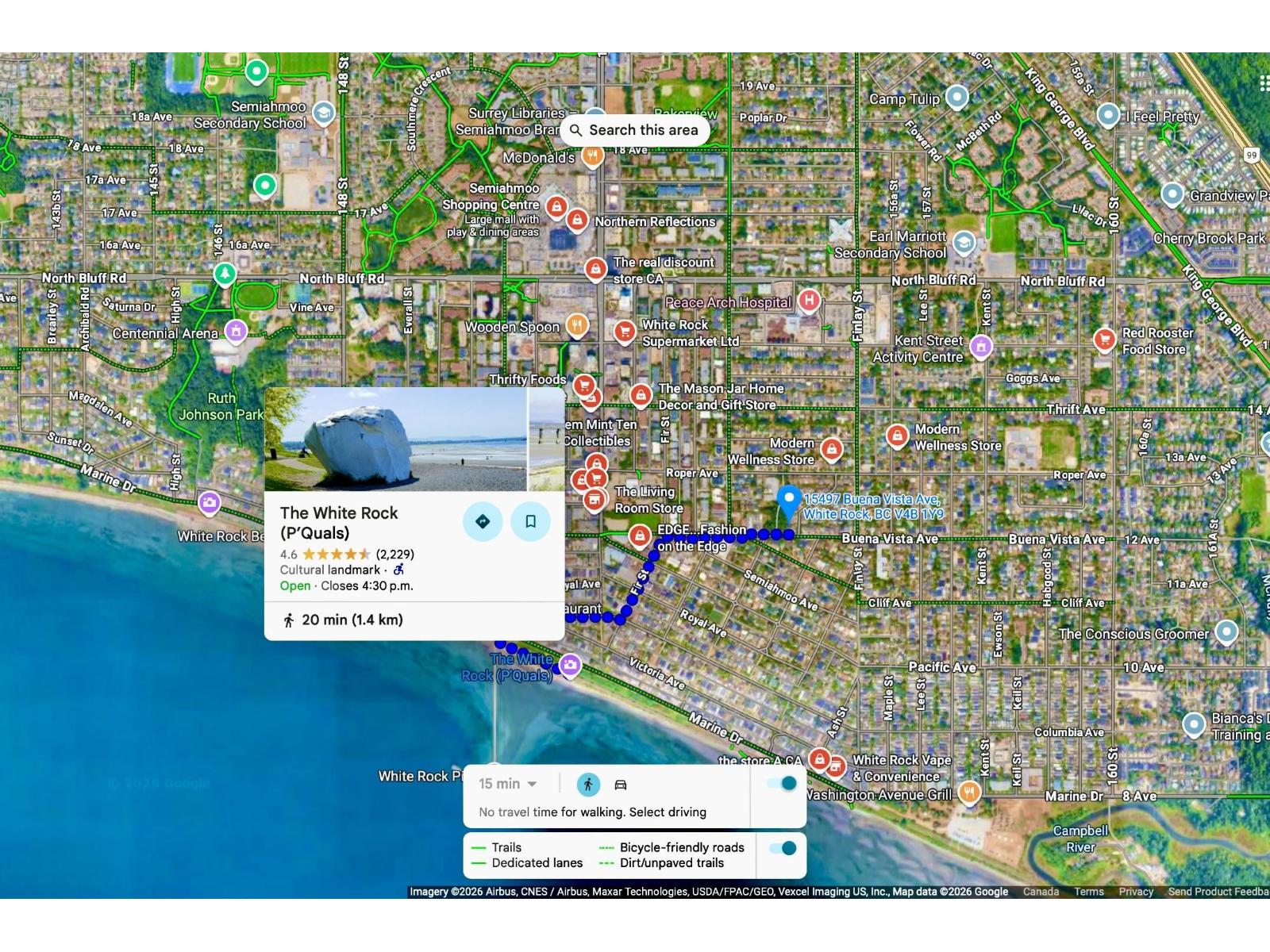 15497 BUENA VISTA AVENUE, White Rock