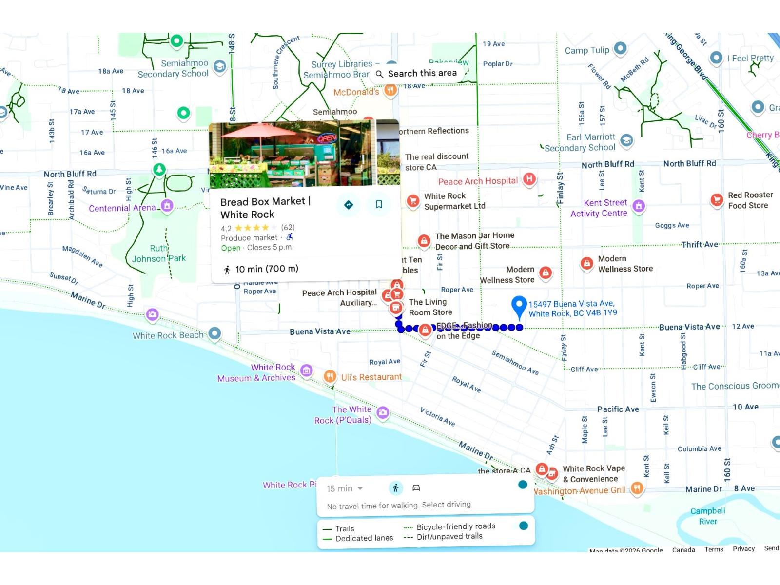 15497 BUENA VISTA AVENUE, White Rock
