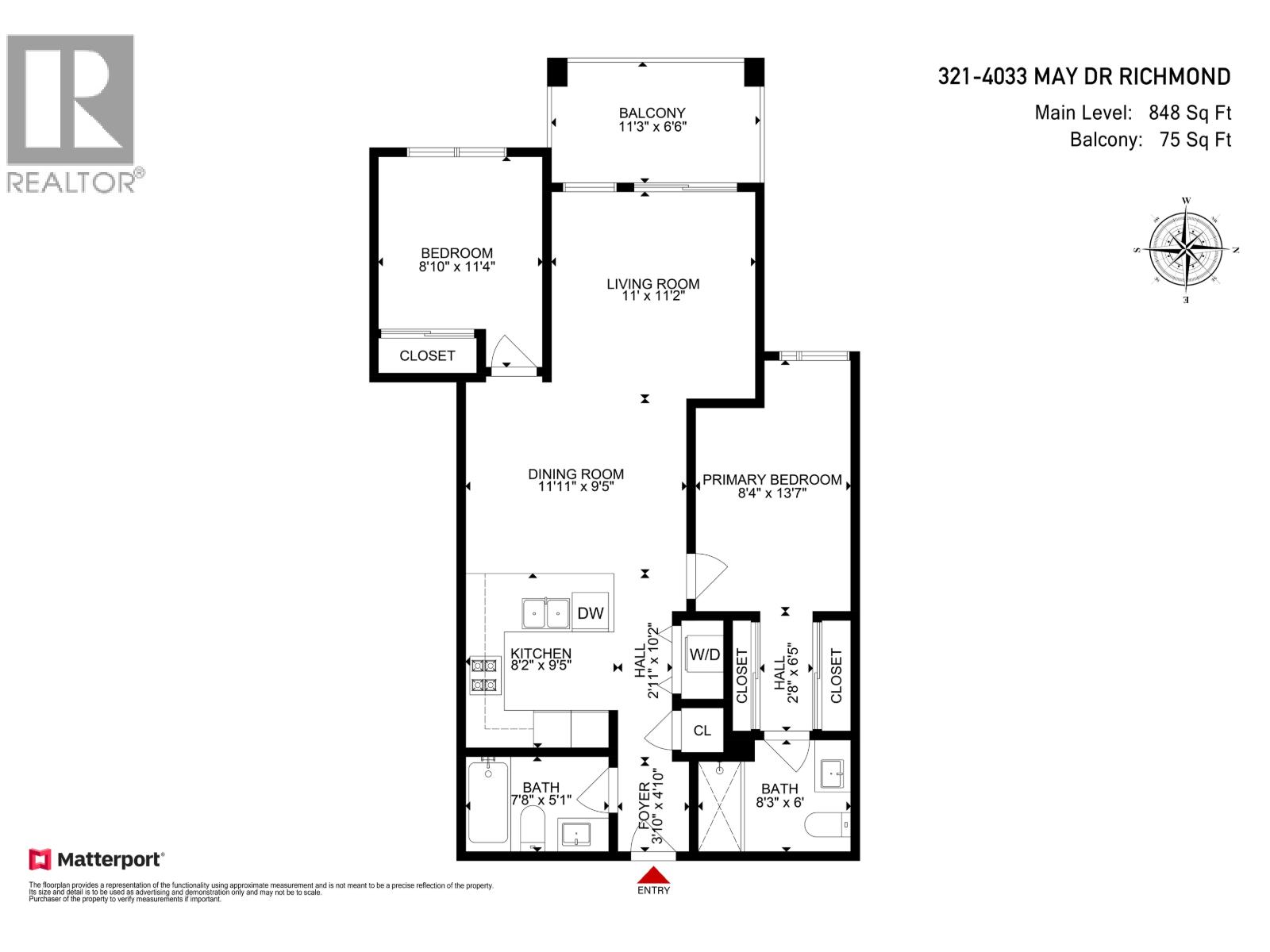 2 Bed, 2 Bath Apartment for Sale in Richmond – 321 4033 MAY DRIVE, Richmond – MLS# R3147929 - Image 24