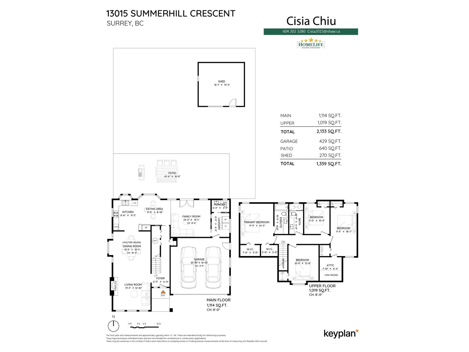 4 Bed, 3 Bath House for Sale in Surrey – 13015 SUMMERHILL CRESCENT, Surrey – MLS# R3148059 - Image 23