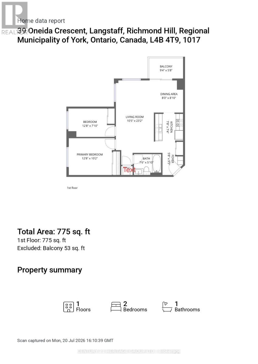 #1017 39 ONEIDA CRESCENT - 22