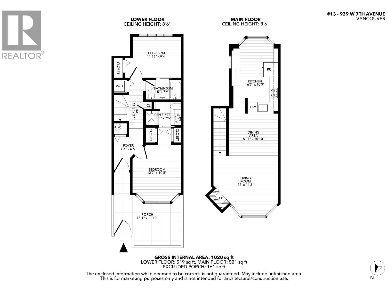2 Bed, 2 Bath House for Sale in Vancouver – 13 939 W 7TH AVENUE, Vancouver – MLS# R3148379 - Image 40