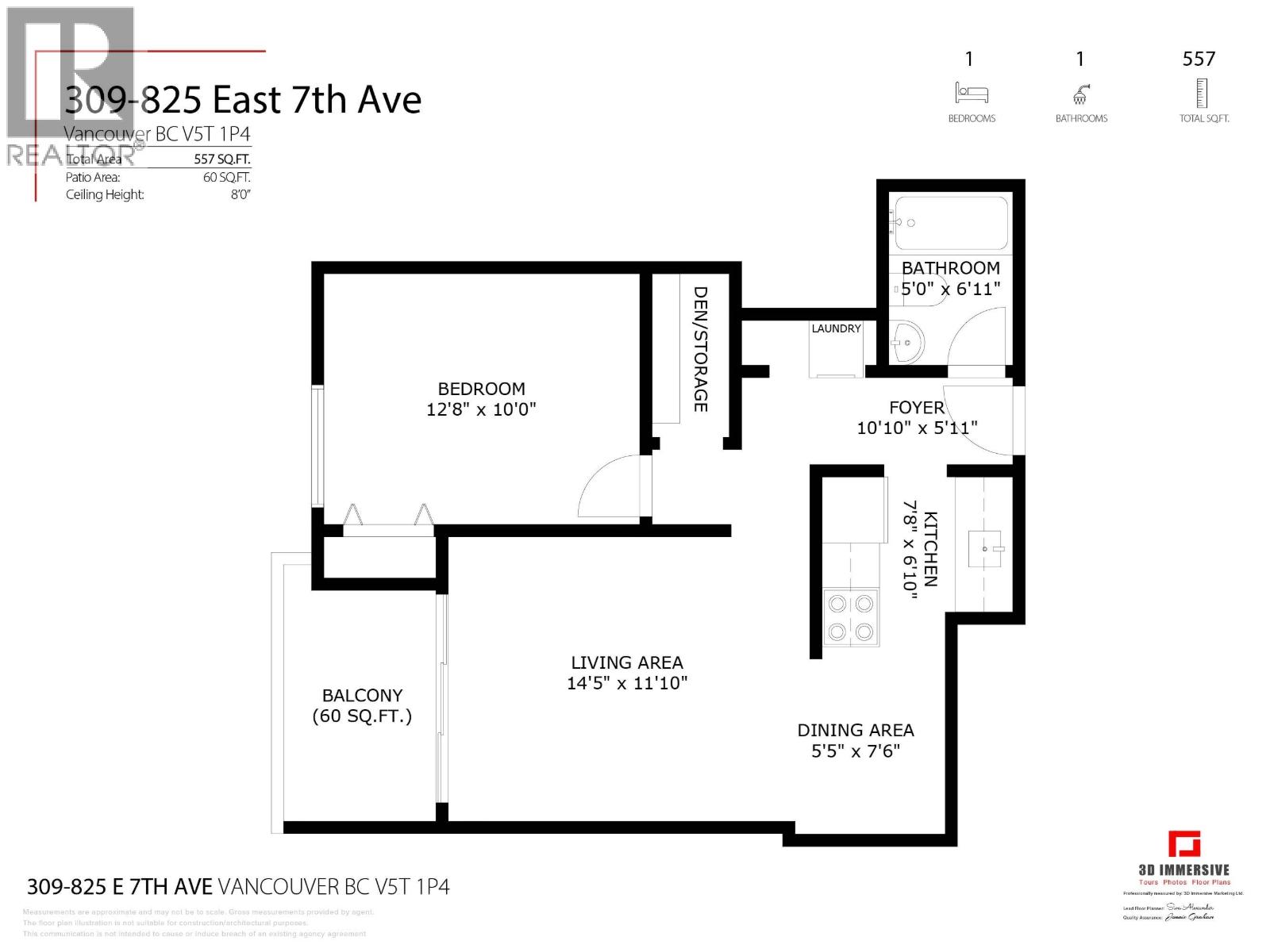 1 Bed, 1 Bath Apartment for Sale in Vancouver – 309 825 E 7TH AVENUE, Vancouver – MLS# R3148450 - Image 29