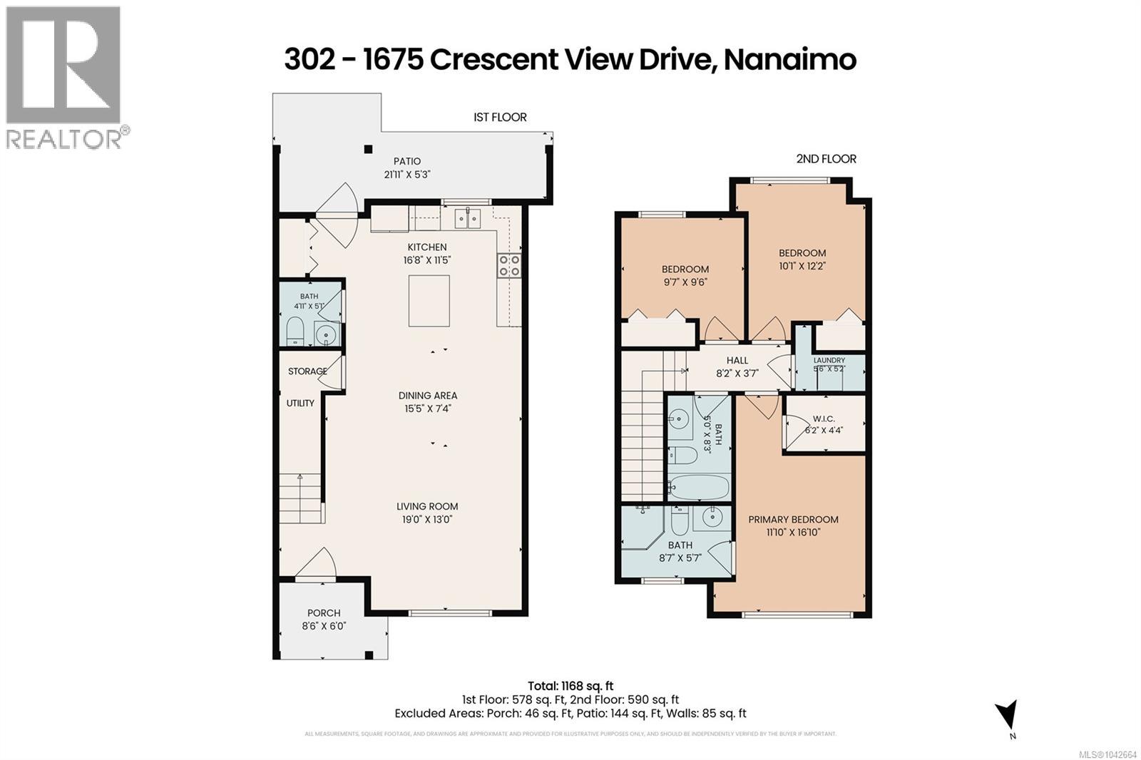 #302 1675 Crescent View Dr - 52