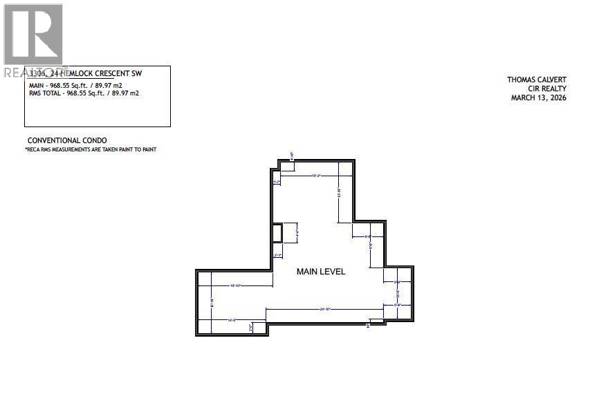 #3306 24 Hemlock Crescent SW - 22