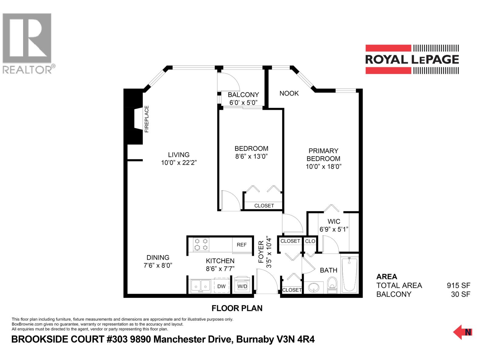 2 Bed, 1 Bath Apartment for Sale in Burnaby – 303 9890 MANCHESTER DRIVE, Burnaby – MLS# R3147897 - Image 18