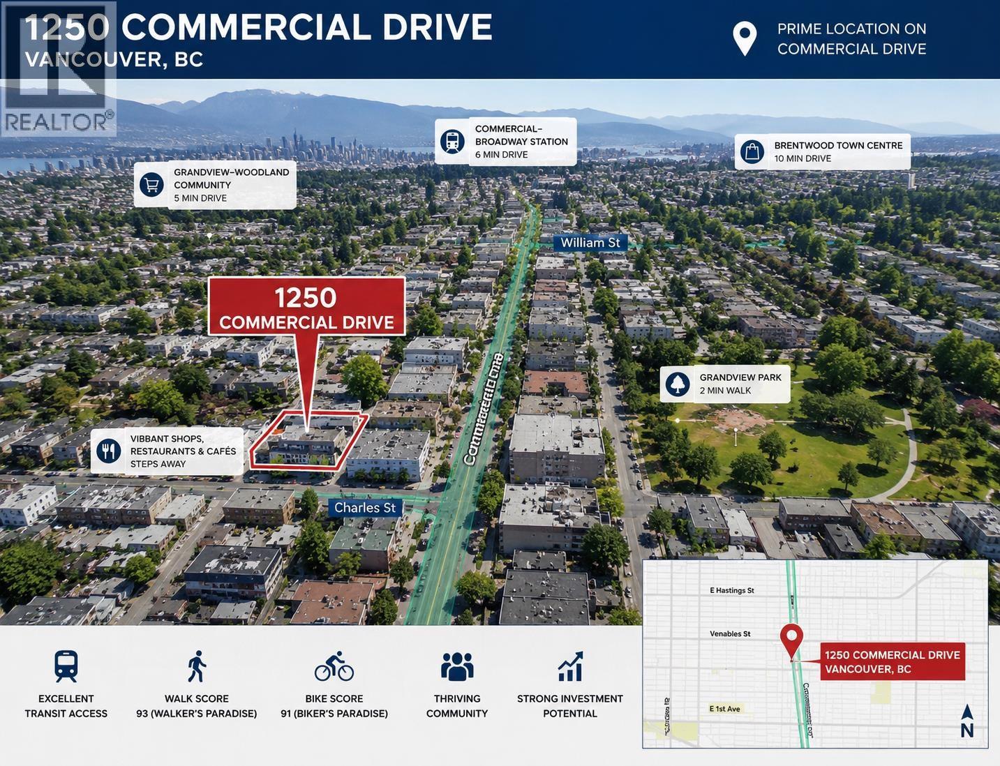 1250 COMMERCIAL DRIVE, Vancouver — photo 2