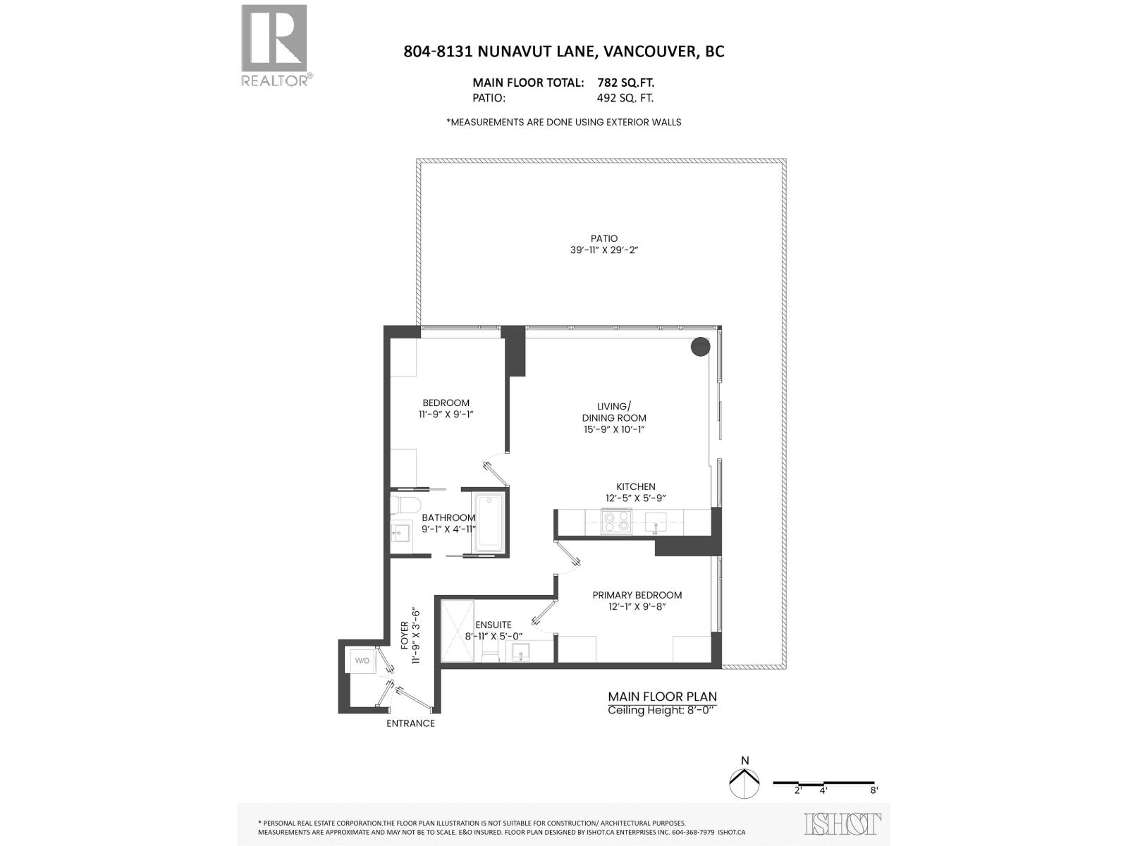 2 Bed, 2 Bath Apartment for Sale in Vancouver – 804 8131 NUNAVUT LANE, Vancouver – MLS# R3148475 - Image 32