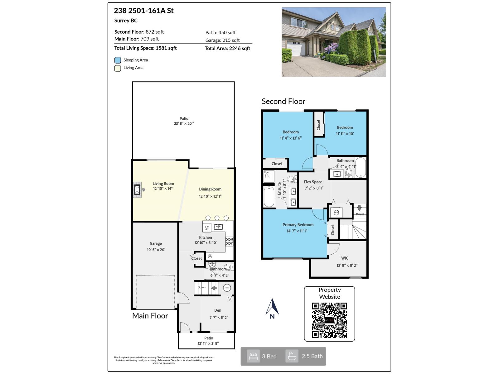 3 Bed, 3 Bath Apartment for Sale in Surrey – 238 2501 161A STREET, Surrey – MLS# R3148452 - Image 40