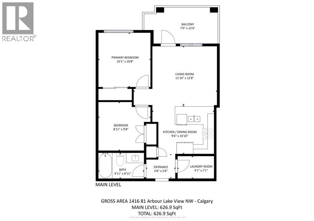 #1416 81 Arbour Lake View NW - 39