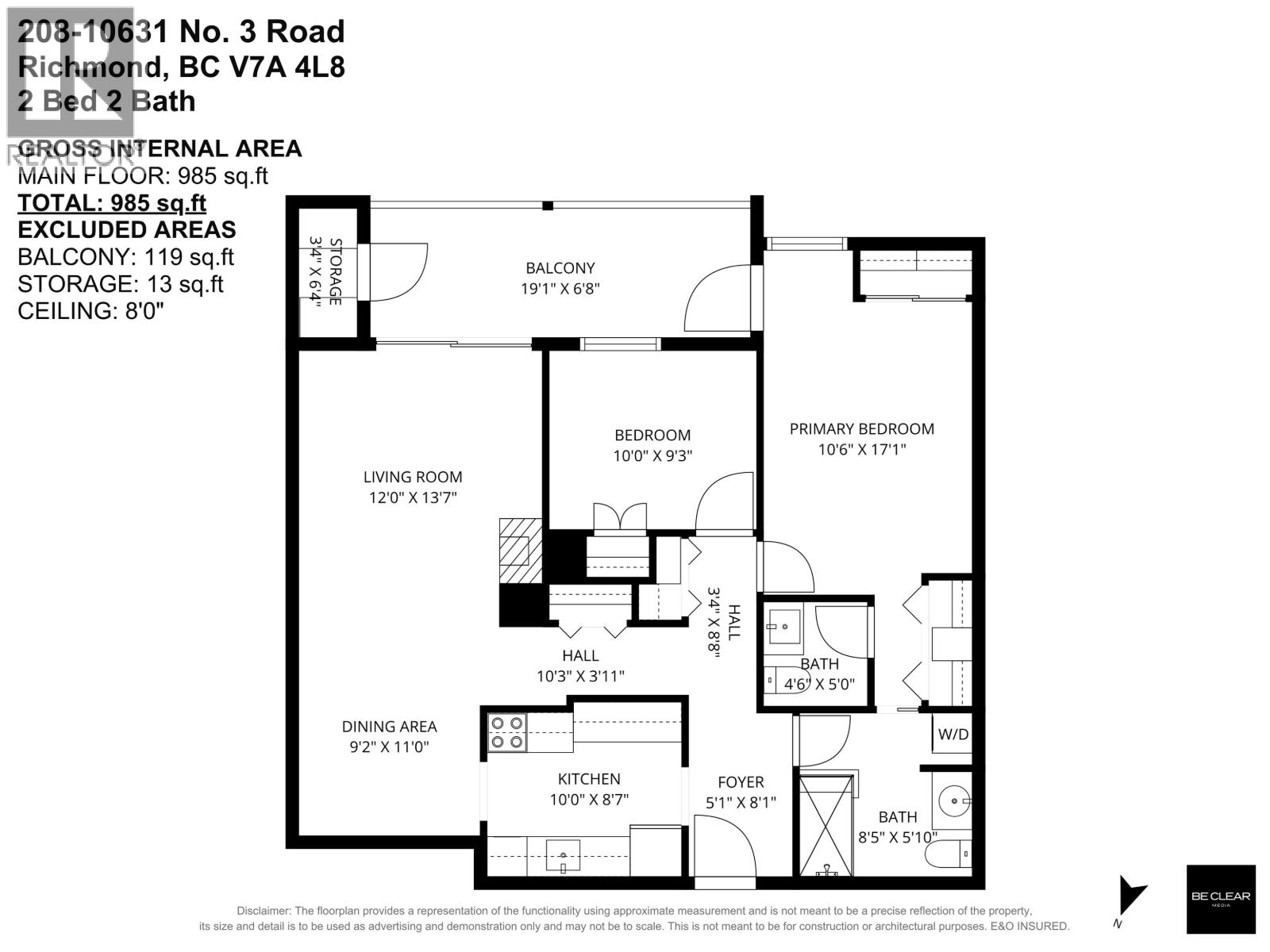 2 Bed, 2 Bath Apartment for Sale in Richmond – 208 10631 NO. 3 ROAD, Richmond – MLS# R3148887 - Image 32