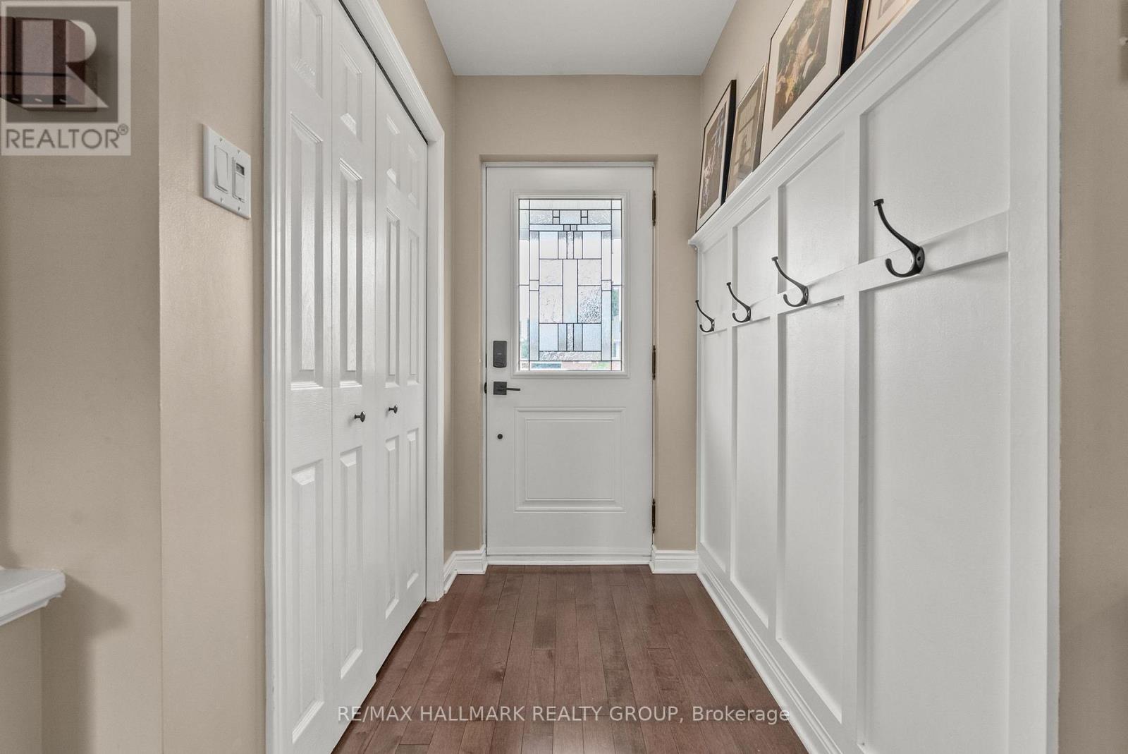 Entry with closet