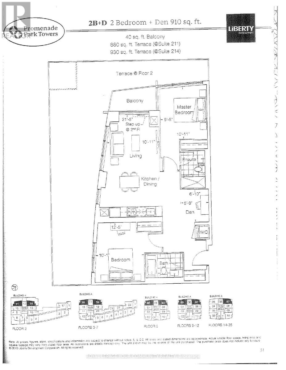 Listing photo of 1707 - 30 UPPER MALL WAY