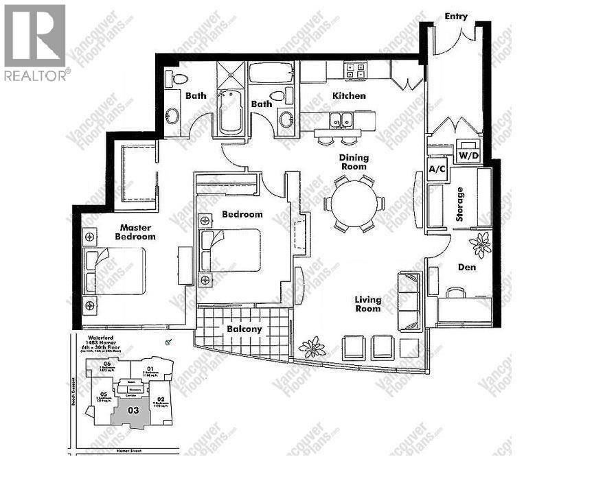 2 Bed, 2 Bath House for Rent in Vancouver – 1803 1483 HOMER STREET, Vancouver – MLS# R3149220 - Image 23