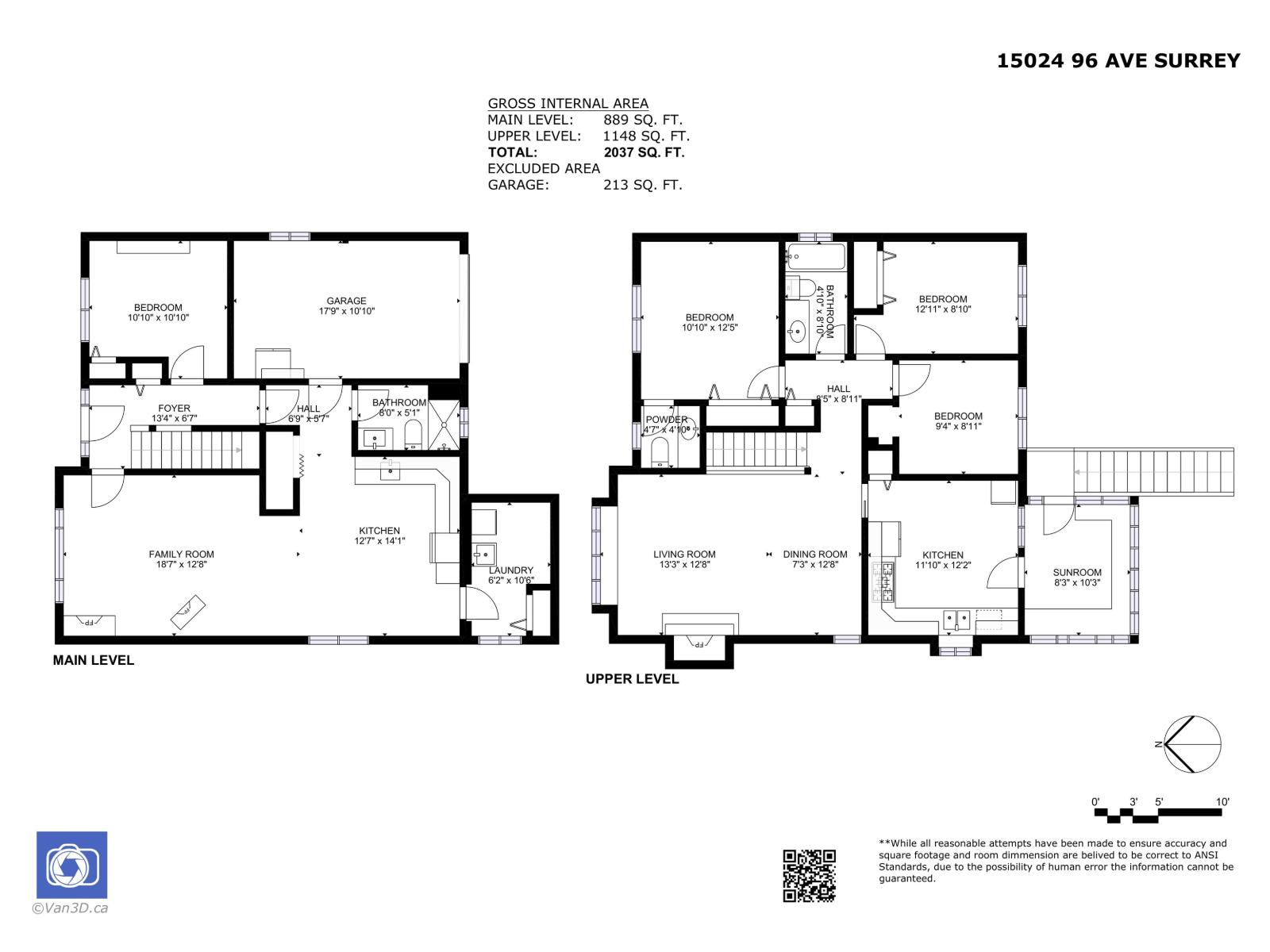 4 Bed, 3 Bath House for Sale in Surrey – 15024 96 AVENUE, Surrey – MLS# R3087872 - Image 72