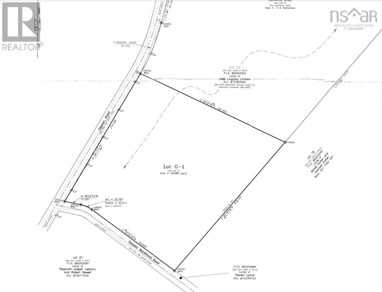 Property 13 of 13 of Lot G-1 Canaan Road