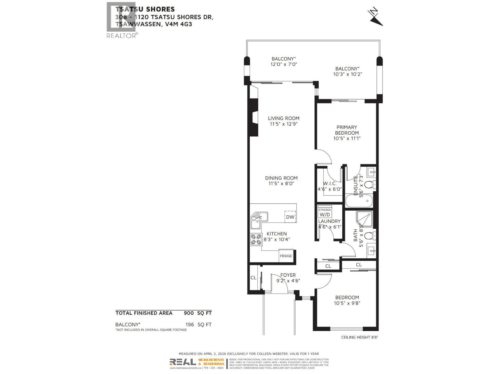 2 Bed, 2 Bath Apartment for Sale in Tsawwassen – 308 1120 TSATSU SHORES DRIVE, Tsawwassen – MLS# R3107044 - Image 38
