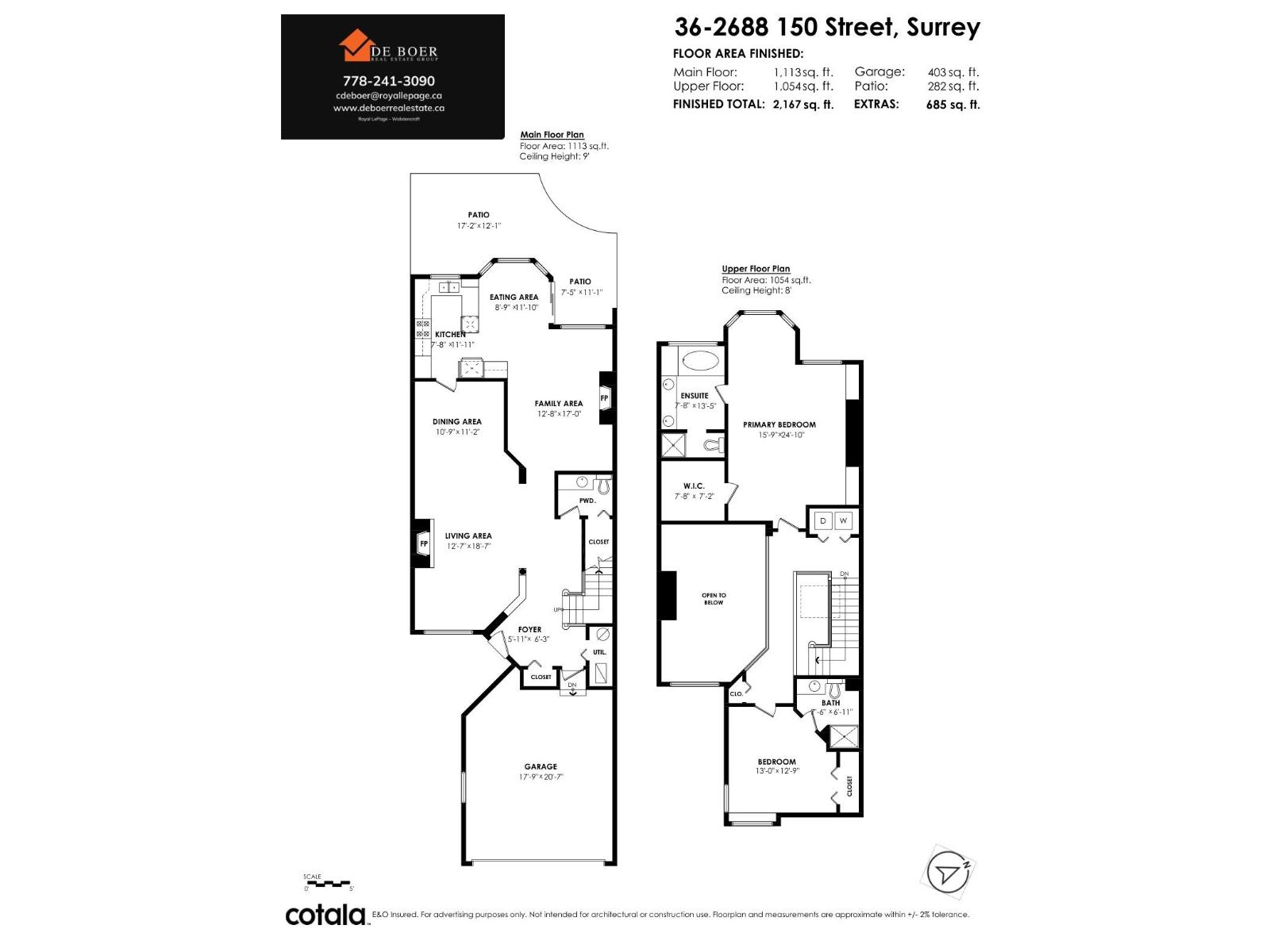 2 Bed, 3 Bath House for Sale in Surrey – 36 2688 150 STREET, Surrey – MLS# R3148949 - Image 40