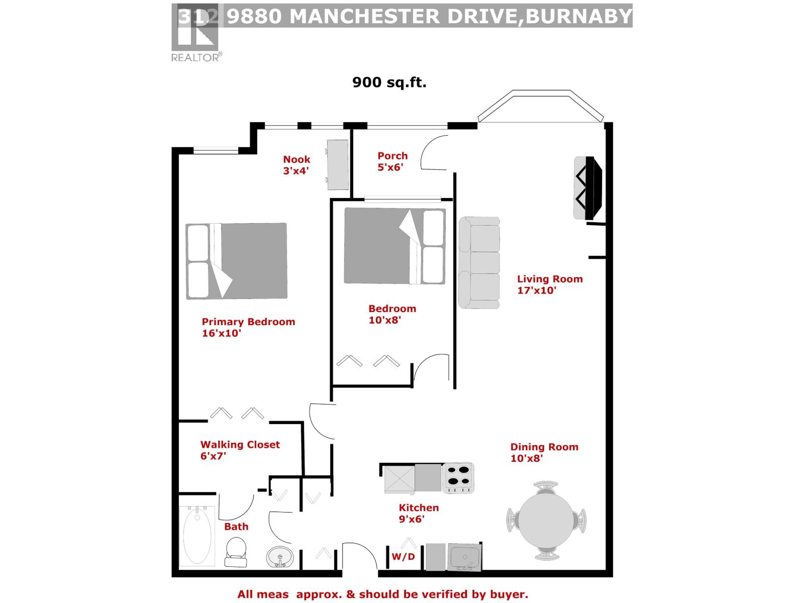 312 9880 MANCHESTER DRIVE, Burnaby
