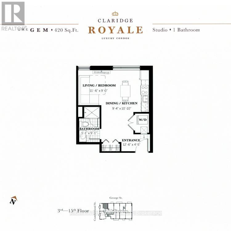 1 Bath House for Rent in Ottawa – 1403 – 180 GEORGE STREET, Ottawa – MLS# X13600890 - Image 22