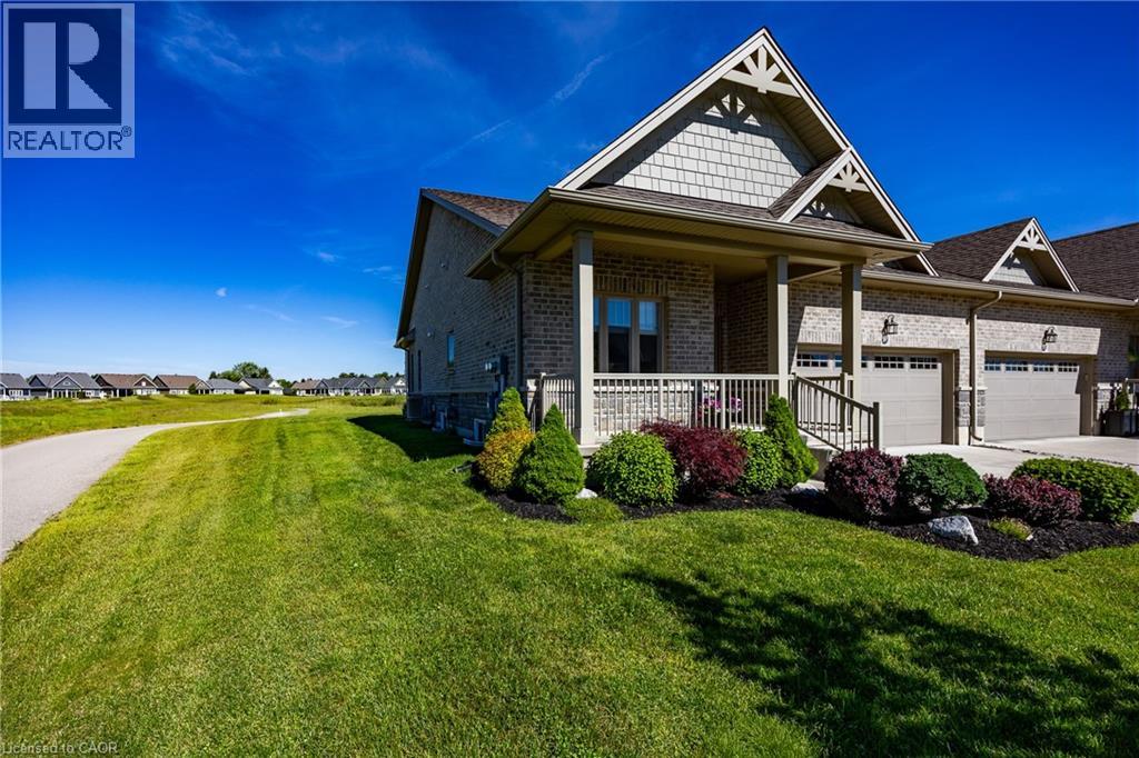 Large covered front porch