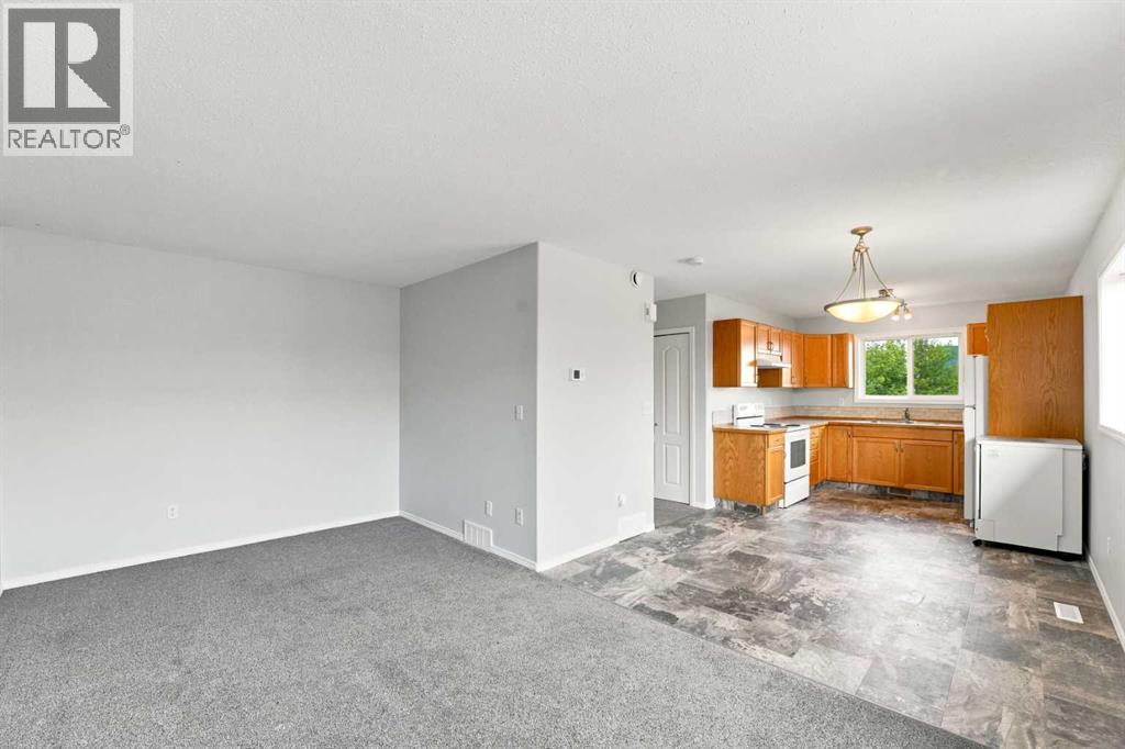 Living room off of the dining area