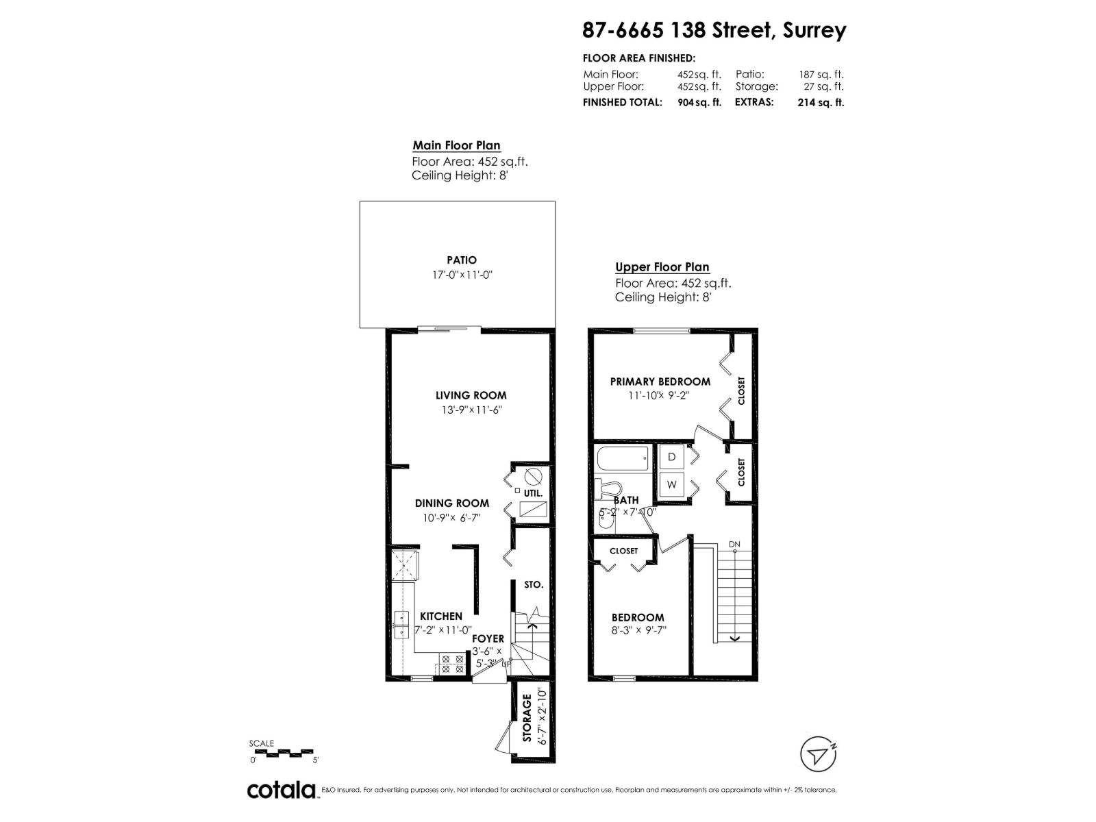 2 Bed, 1 Bath House for Sale in Surrey – 87 6665 138 STREET, Surrey – MLS# R3148749 - Image 65