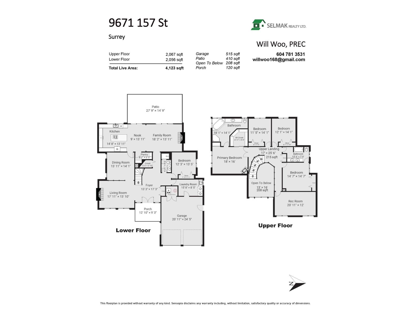5 Bed, 3 Bath House for Sale in Surrey – 9671 157 STREET, Surrey – MLS# R3149687 - Image 22