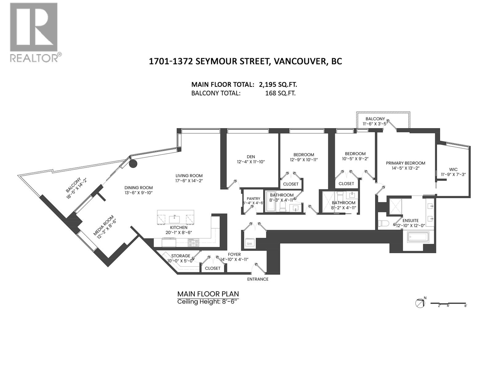 3 Bed, 3 Bath House for Sale in Vancouver – 1701 1372 SEYMOUR STREET, Vancouver – MLS# R3149684 - Image 110