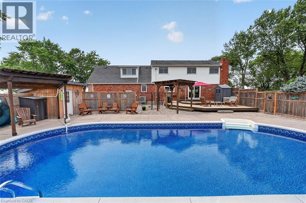 Backyard with Pool