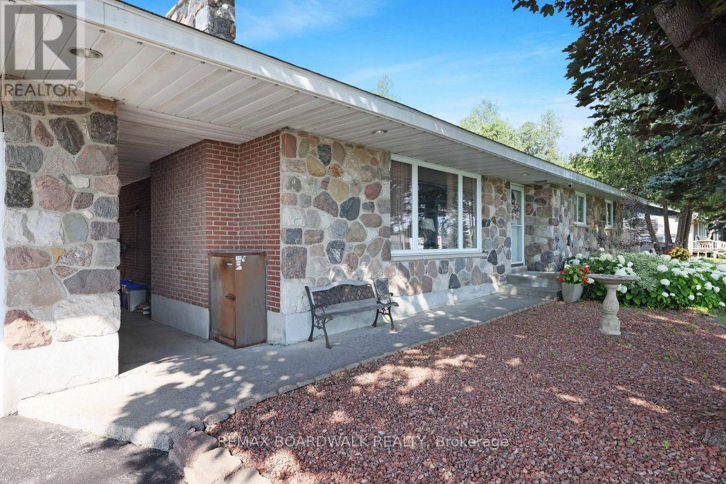 Front showing breeze way with separate entrance