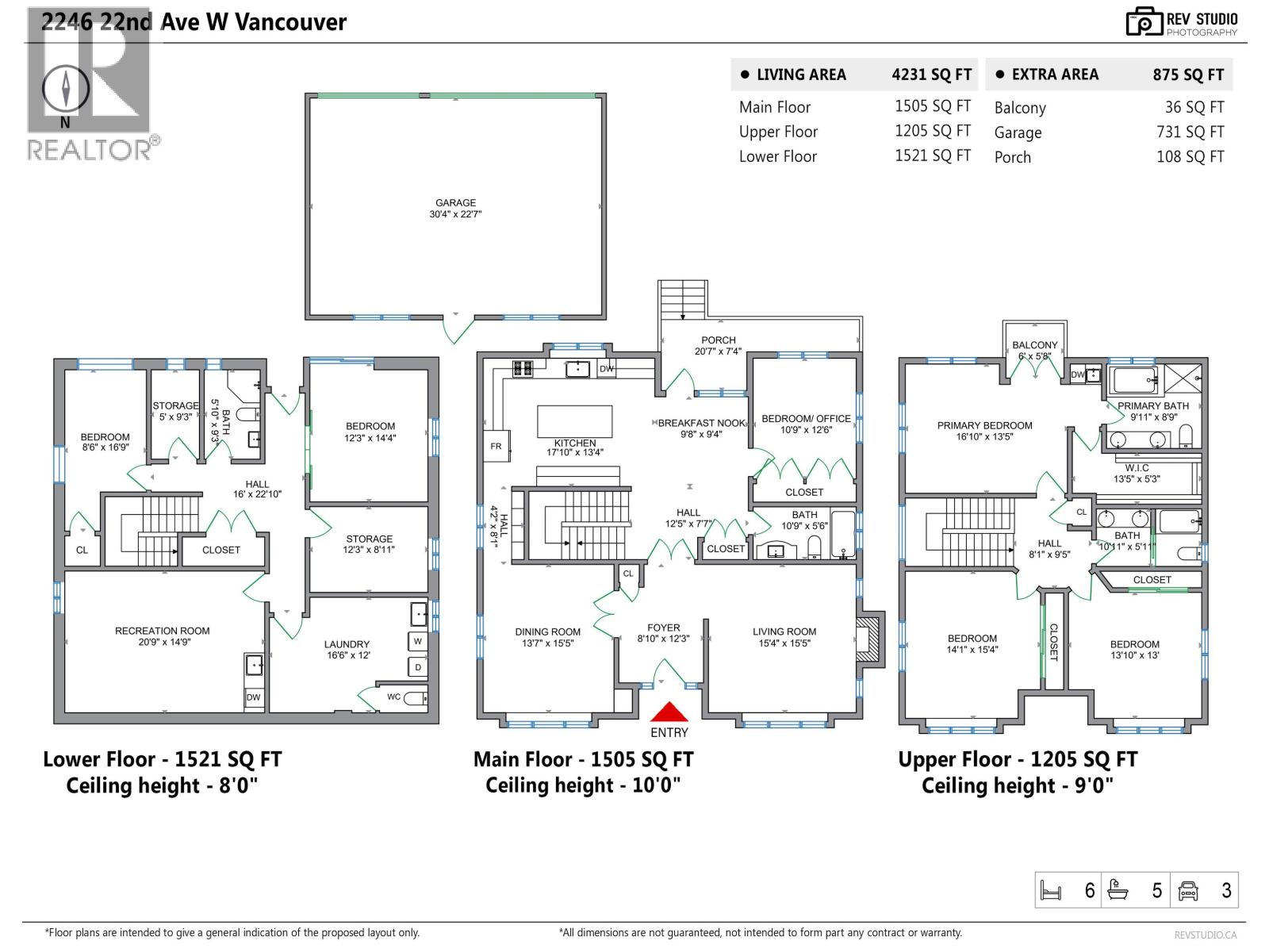 6 Bed, 5 Bath House for Sale in Vancouver – 2246 W 22ND AVENUE, Vancouver – MLS# R3150121 - Image 60