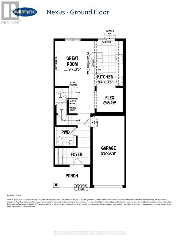 Photo provided to showcase builders finishes only.