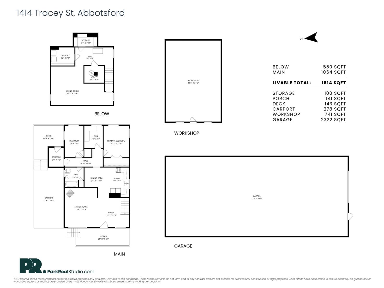 1414 TRACEY STREET, Abbotsford