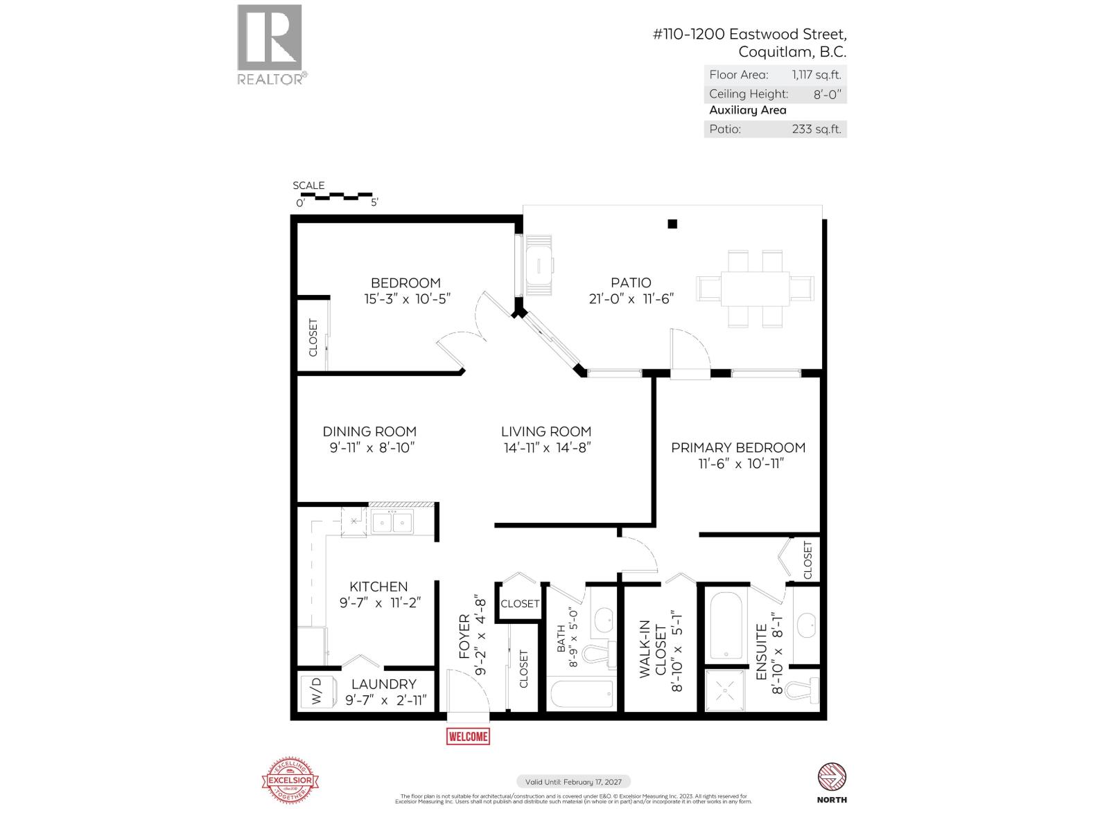 2 Bed, 2 Bath Apartment for Sale in Coquitlam – 110 1200 EASTWOOD STREET, Coquitlam – MLS# R3149654 - Image 66