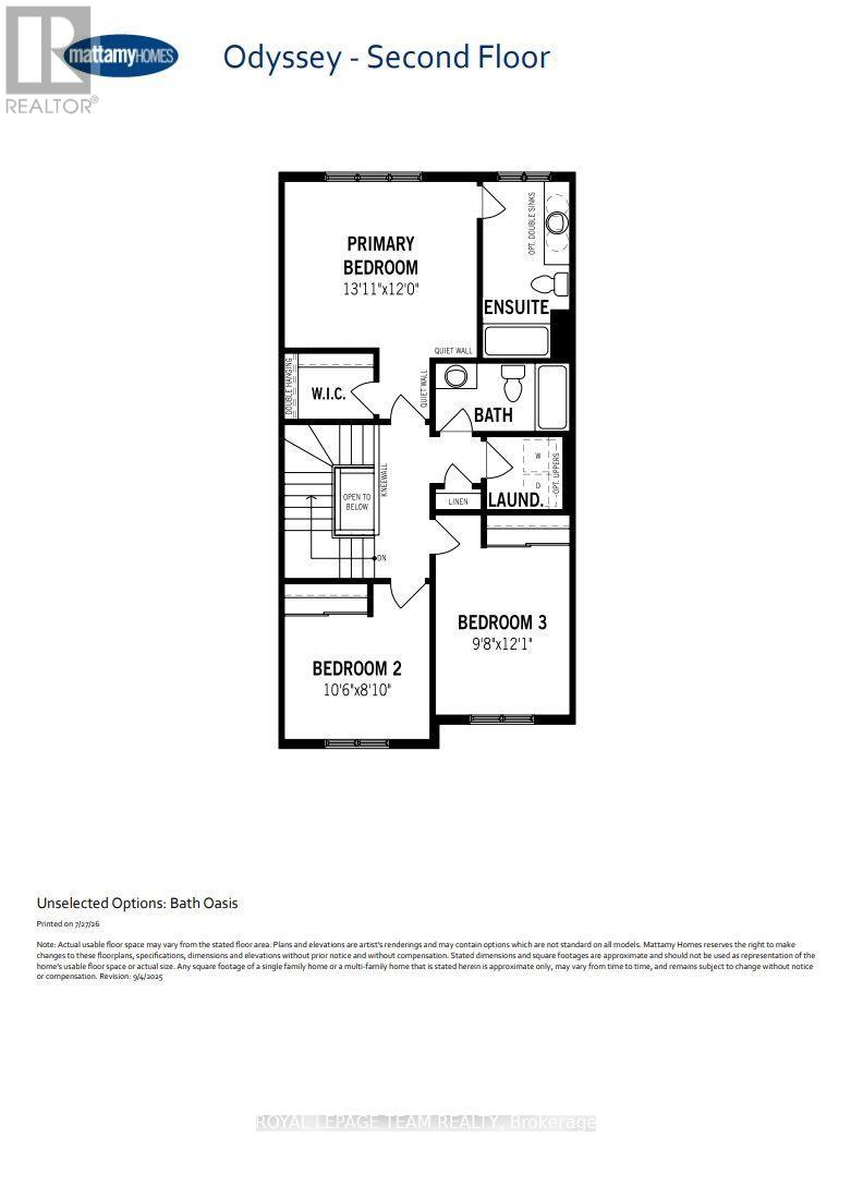 Photo provided to showcase builders finishes only.