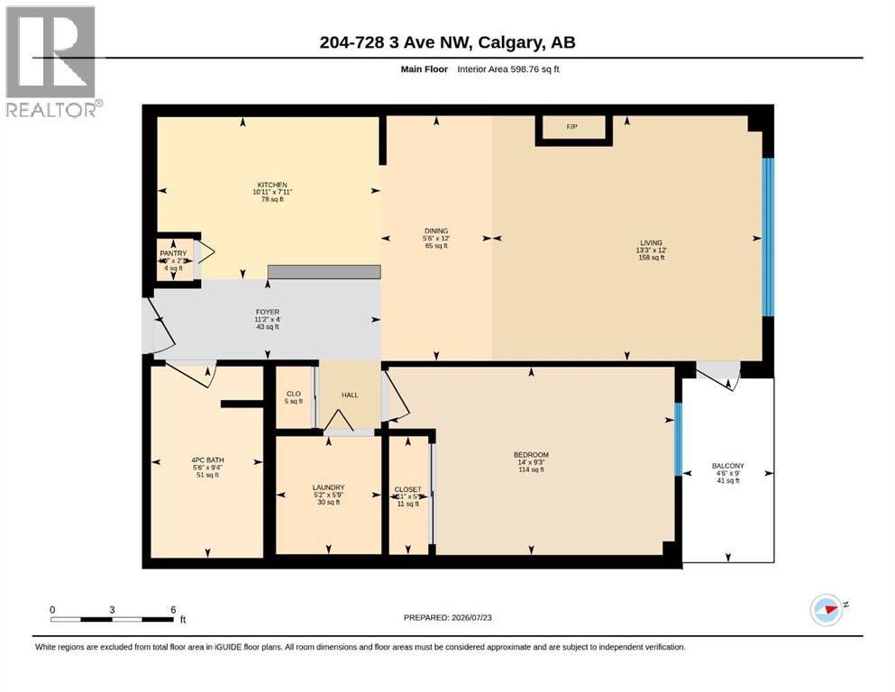 204, 728 3 Avenue NW, Sunnyside, Calgary photo 2