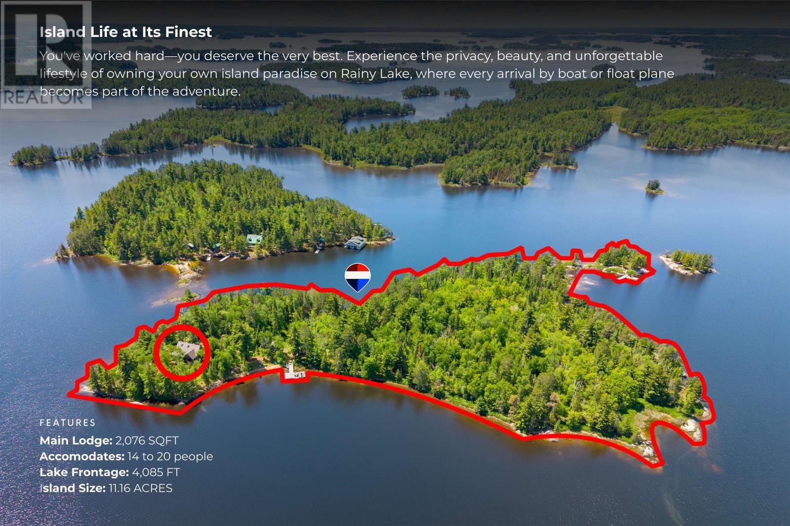 G-1425 Ben Island, Rainy Lake IS - 1