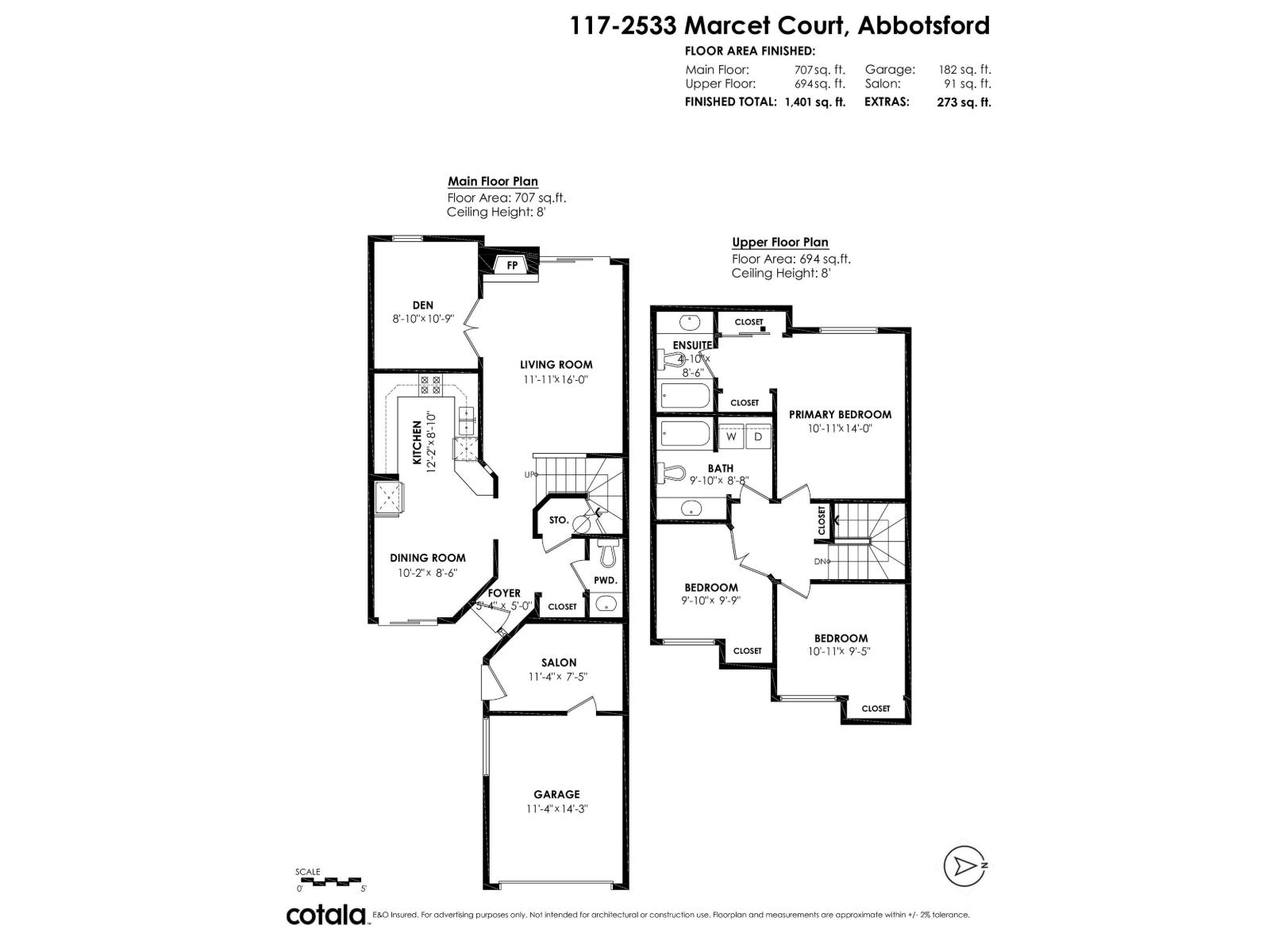 3 Bed, 3 Bath Apartment for Sale in Abbotsford – 117 2533 MARCET COURT, Abbotsford – MLS# R3146480 - Image 86