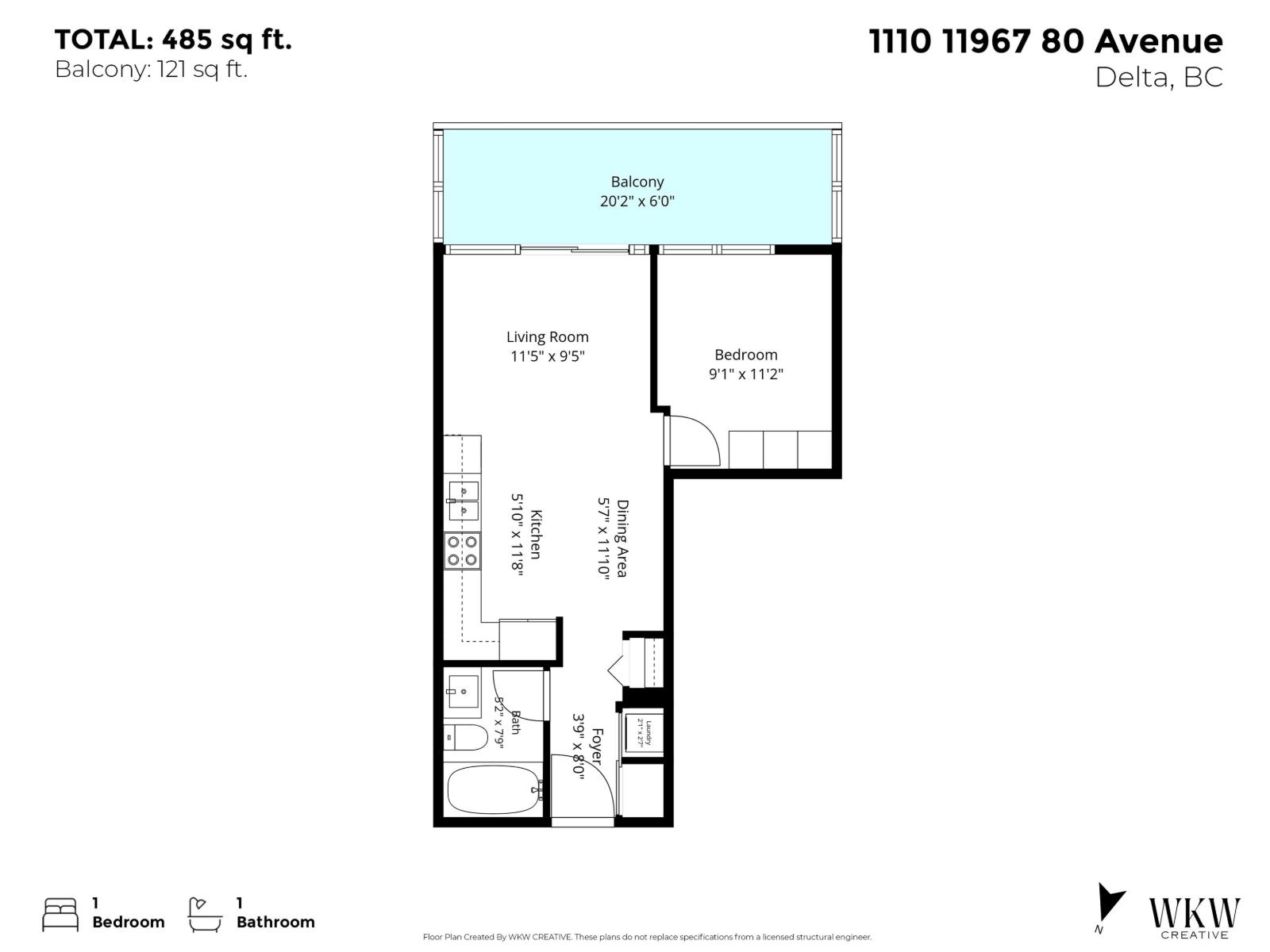 #1110-11967 80 Avenue, Delta