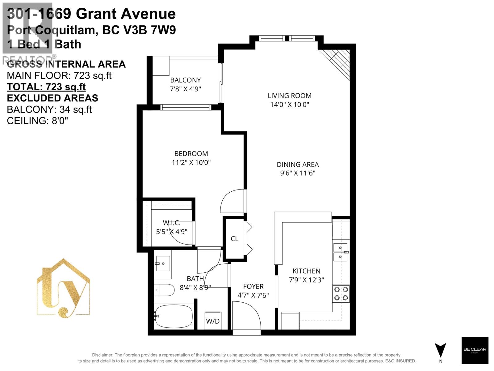 301 1669 GRANT AVENUE, Port Coquitlam