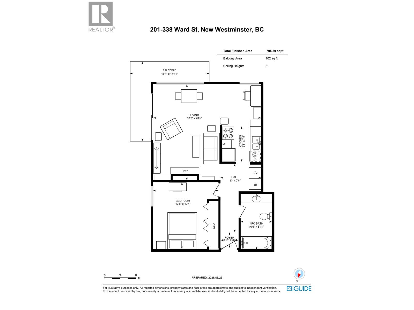 201 338 WARD STREET, New Westminster