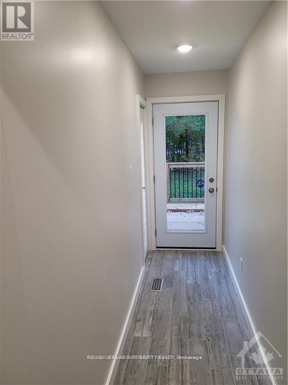 private rear entrance