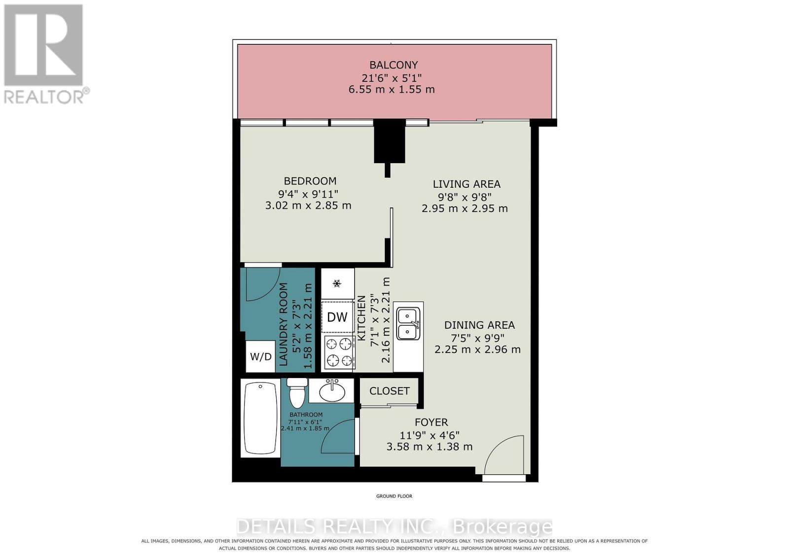 1 Bed, 1 Bath House for Rent in Ottawa – 1305 – 179 GEORGE STREET, Ottawa – MLS# X13615586 - Image 17