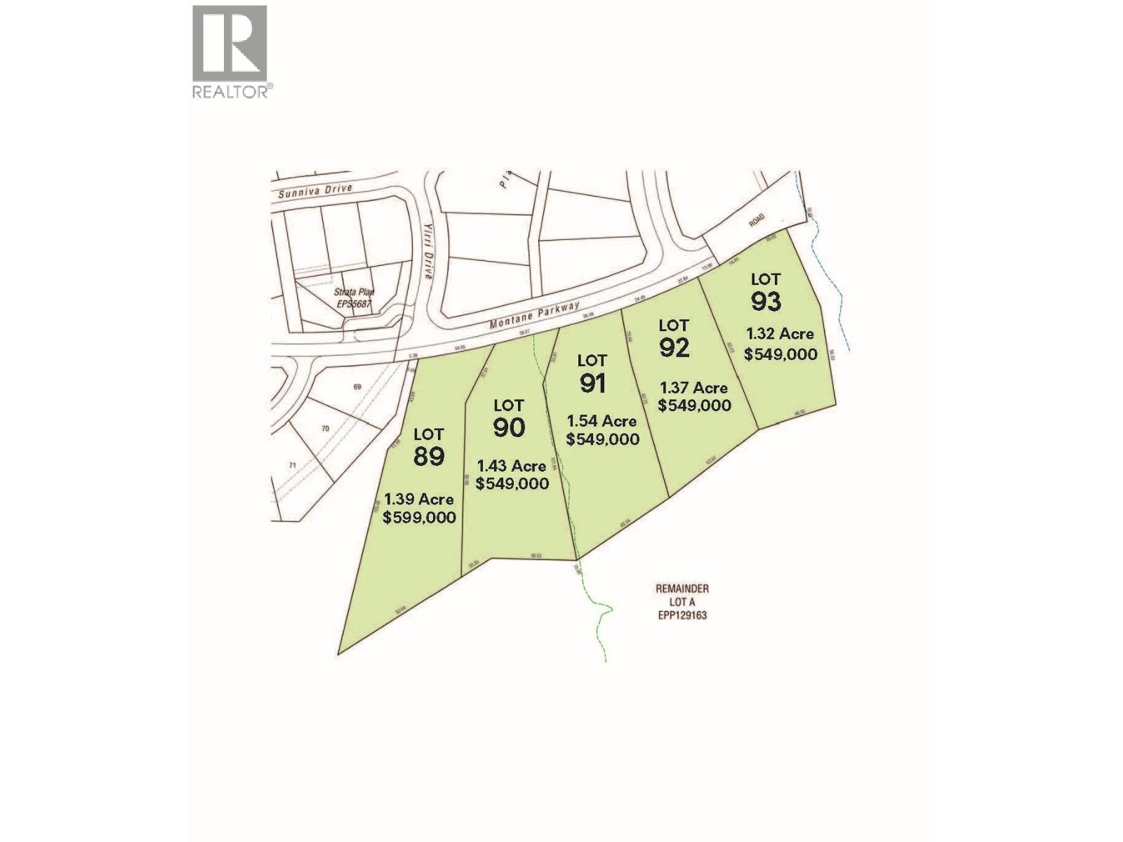 Lot 91 - Montane Parkway
