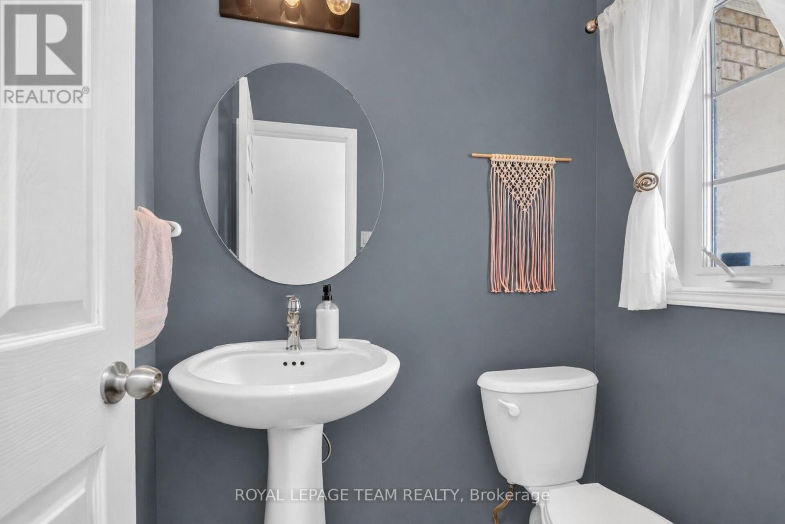 2pc Bath just off Foyer.
