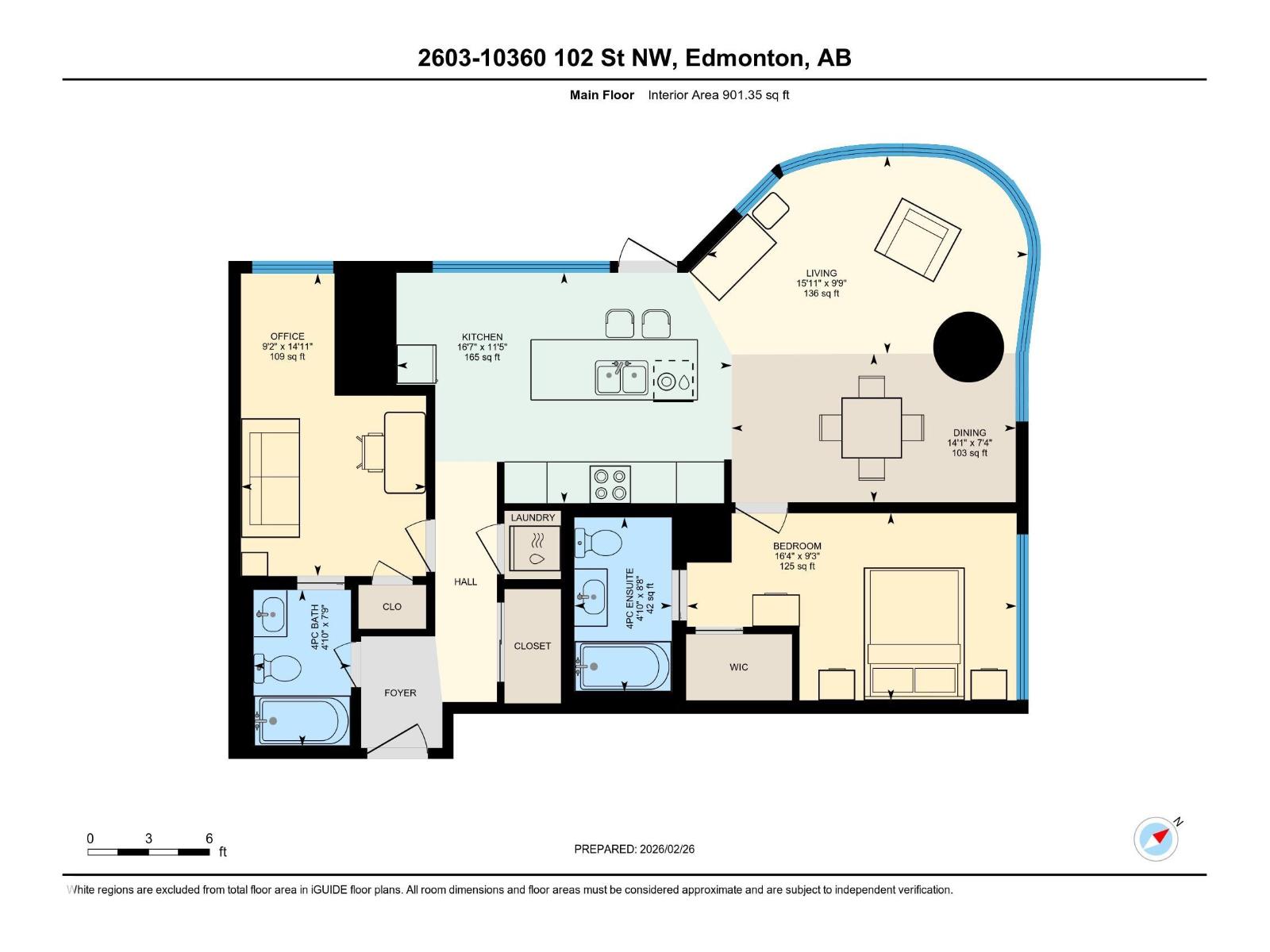 #2603 10360 102 ST NW - 1